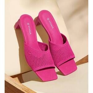 NEW VIVAIA women's juliet sandals in pitaya pink